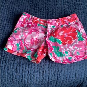 Lilly Pulitzer lily of the valley shorts